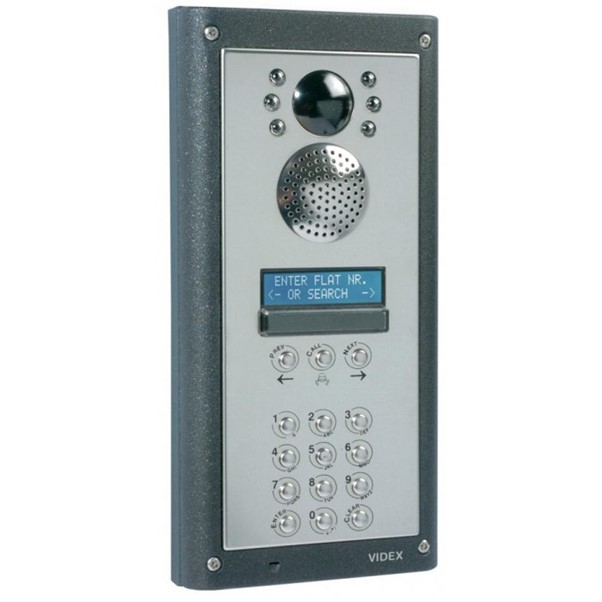 Video wireless entry panel w ith keypad